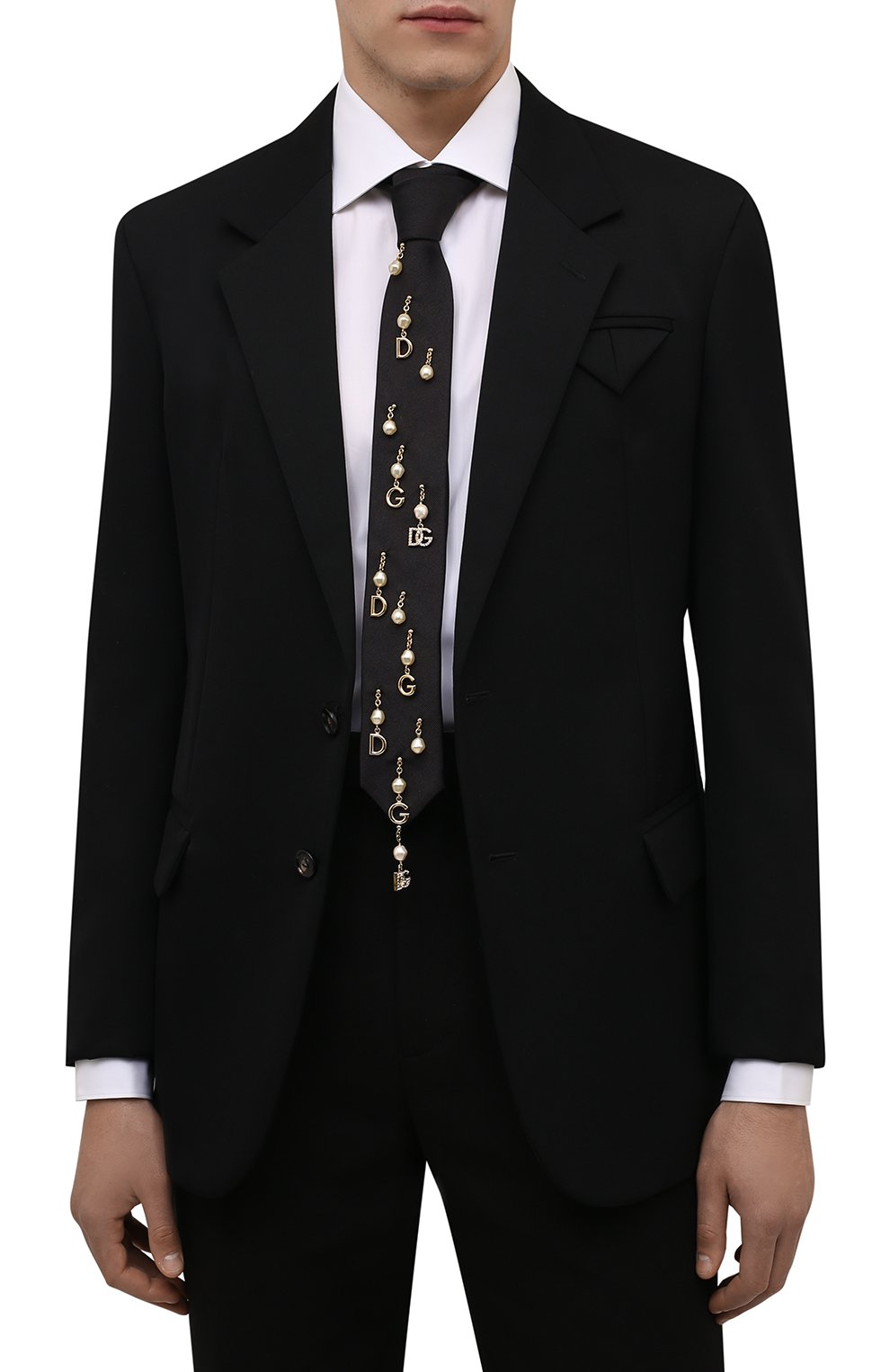 Шелковый галстук DOLCE & GABBANA, арт. GT177Z/G0U46, фото 2