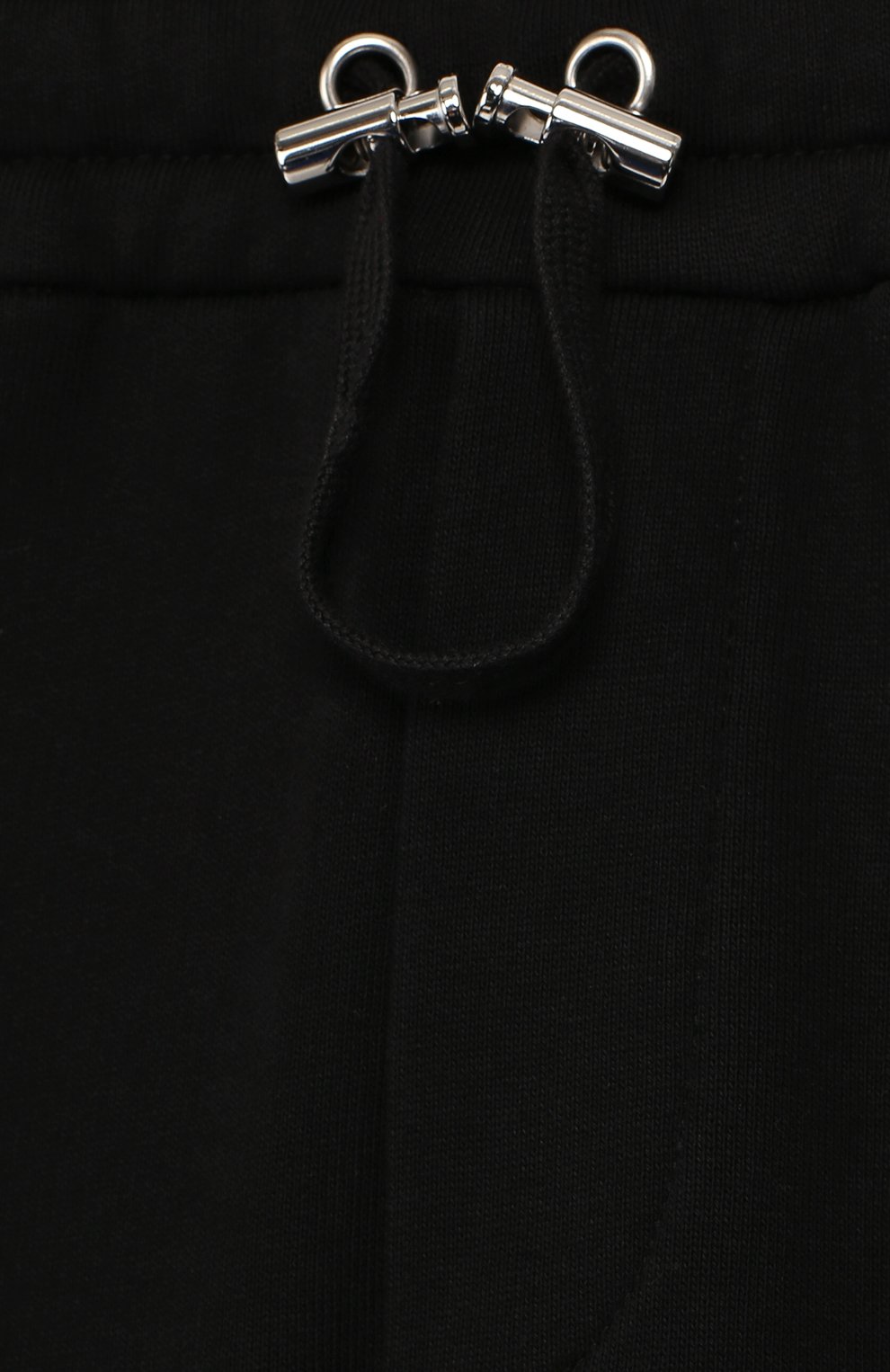 Хлопковые брюки BALMAIN черно-белого цвета по цене 35150 руб., арт. 6K6510/KX070/12-16, фото 3 Хлопковые брюки BALMAIN, арт. 6K6510/KX070/12-16, фото 3