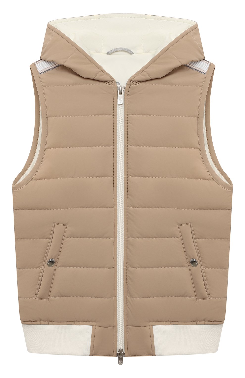 Утепленный жилет BRUNELLO CUCINELLI, арт. BM403J127B, фото 1