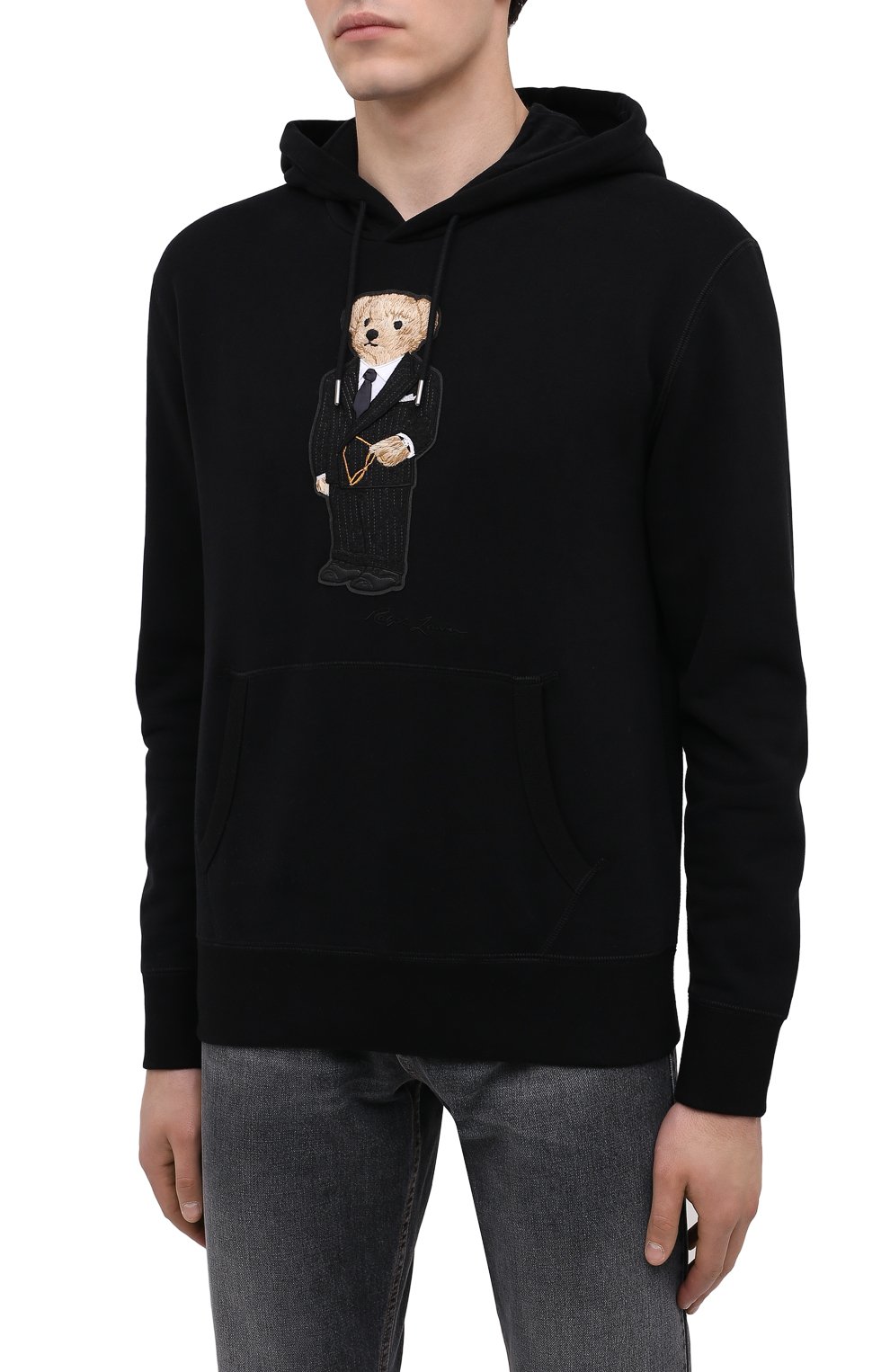 Хлопковое худи RALPH LAUREN, арт. 790822866, фото 3