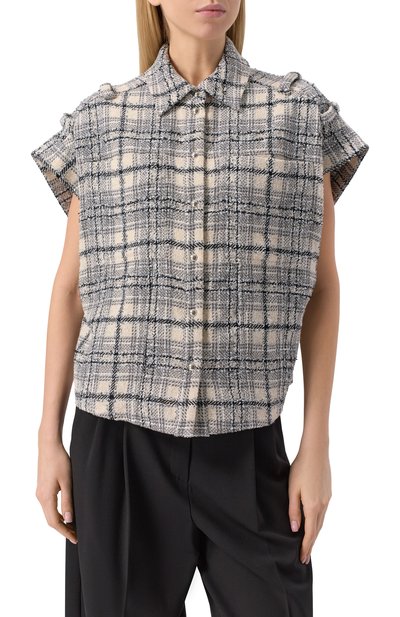 Твидовый жилет IRO, арт. WP100SAMIE, фото 3