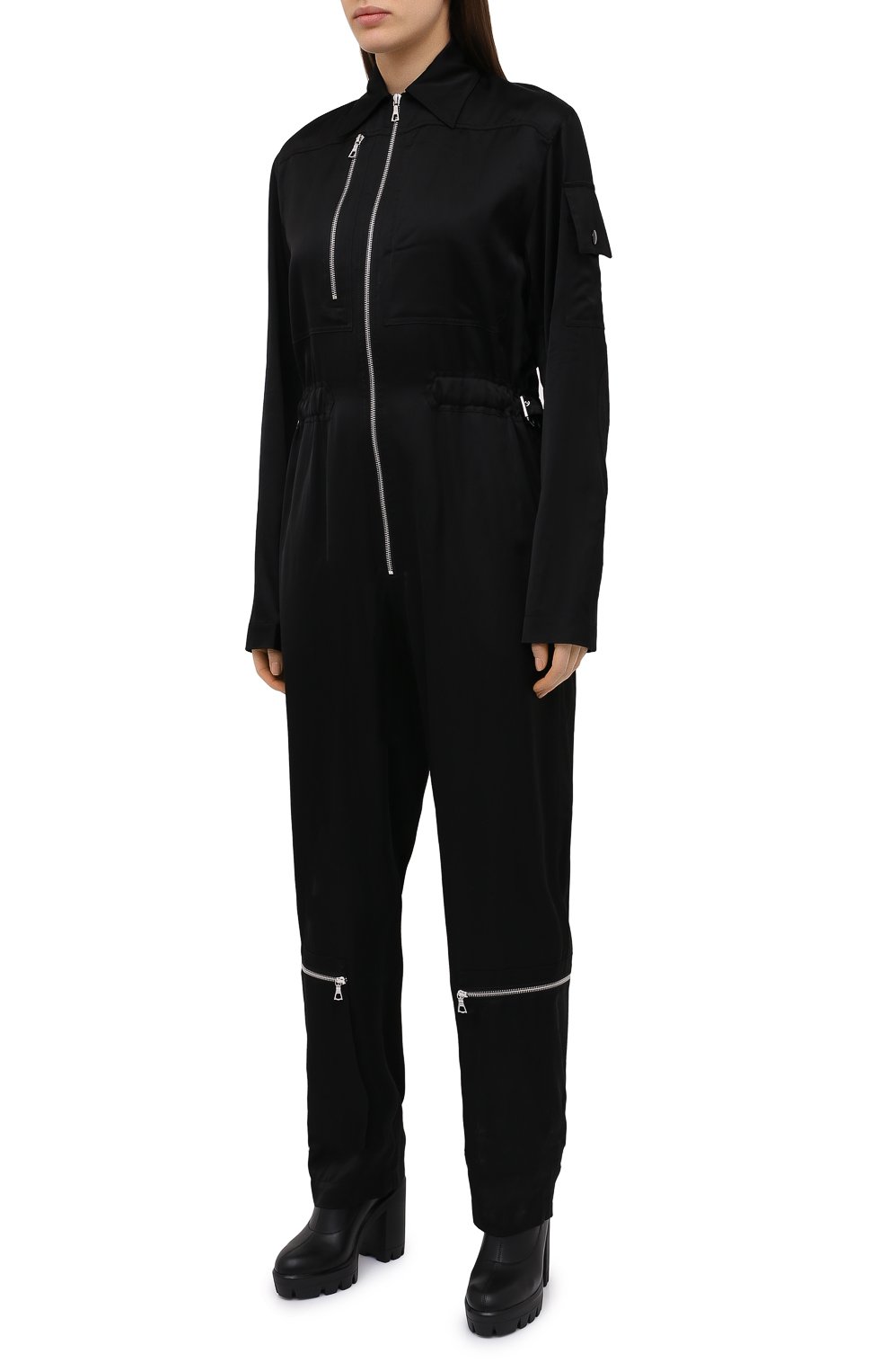 Комбинезон из вискозы и хлопка DRIES VAN NOTEN, арт. 202-10972-1313, фото 3