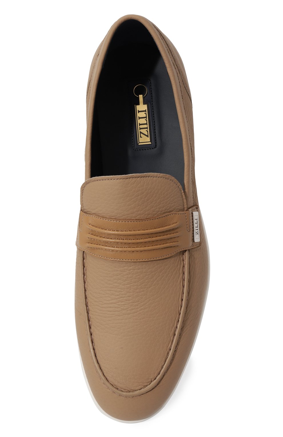 Кожаные лоферы ZILLI, арт. H0074AM1961VRUL01, фото 6