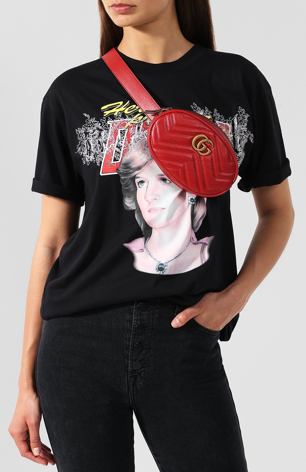 Поясная сумка gg marmont GUCCI, арт. 476434/DSVRT, фото 5