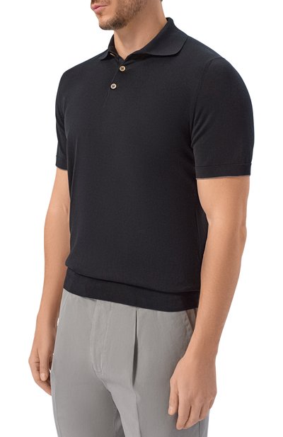 Хлопковое поло BRUNELLO CUCINELLI, арт. M29800125, фото 3