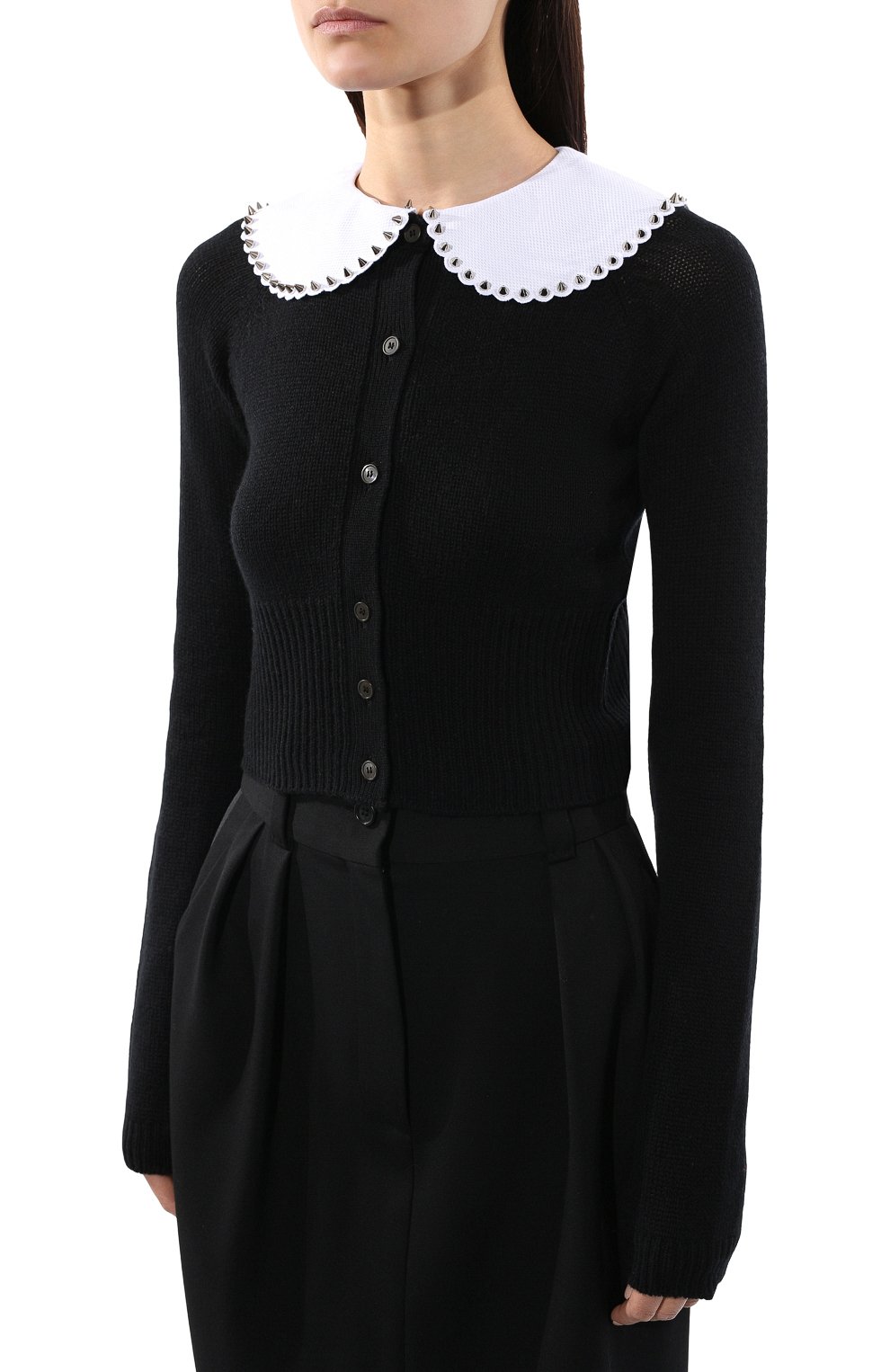 Кашемировый кардиган MIU MIU, арт. MMF557-1Z9L-F0002, фото 3