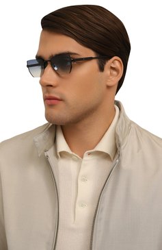 Женские солнцезащитные очки SATO EYEWEAR фиолетового цвета, арт. TEREBELLUM III/S807 | Фото 3 (Нос: Не проставлено; Региональные ограничения белый список (Axapta Mercury): Не проставлено; Тип очков: С/з; Материал: Металл; Кросс-КТ: С/з-унисекс; Очки форма: Квадратные; Оптика Гендер: оптика-унисекс)