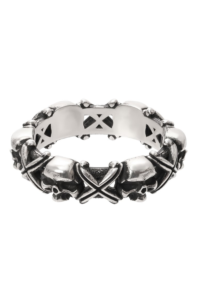 Мужское кольцо GL JEWELRY серебряного цвета, арт. GL700014-S97-01 | Фото 1 (Региональные ограничения белый список (Axapta Mercury): Не проставлено; Нос: Не проставлено; Материал: Серебро)