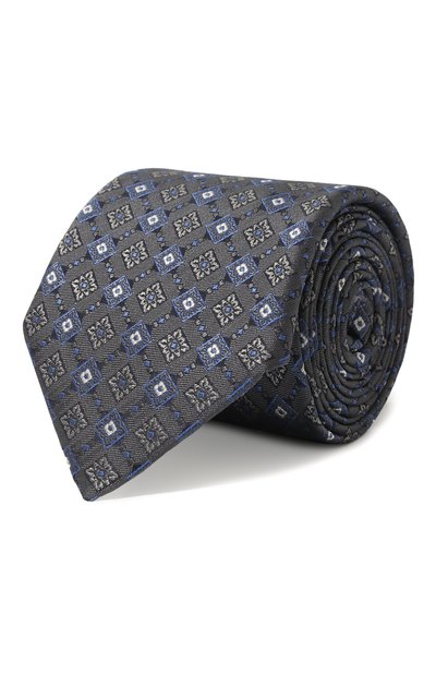Мужской шелковый галстук CANALI, арт. 18/HJ03507