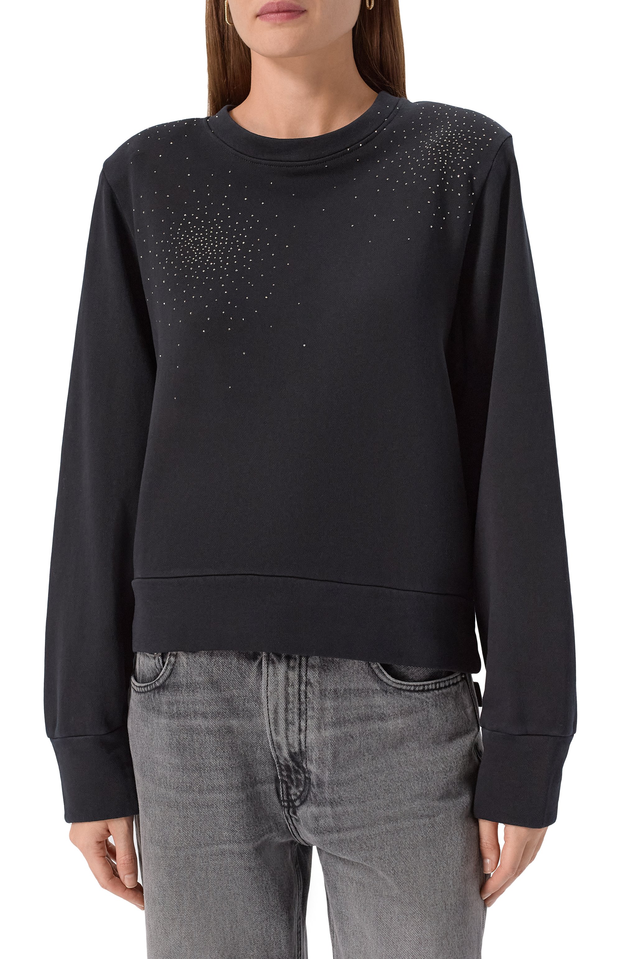 Хлопковый свитшот BOSS ORANGE, арт. 50547814, фото 3