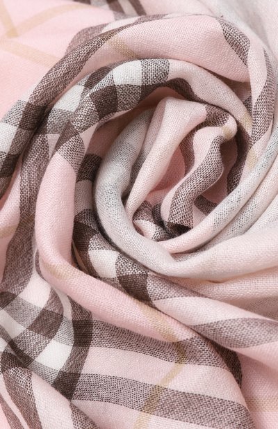 Шаль из шерсти и шелка BURBERRY, арт. 8117997, фото 3