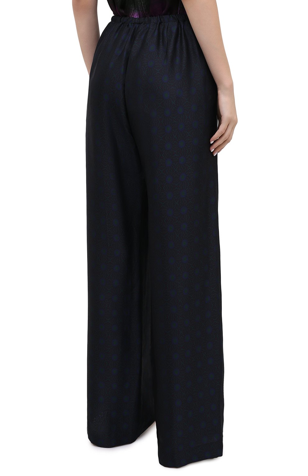 Брюки из вискозы и шелка DRIES VAN NOTEN, арт. 202-10985-1331, фото 5