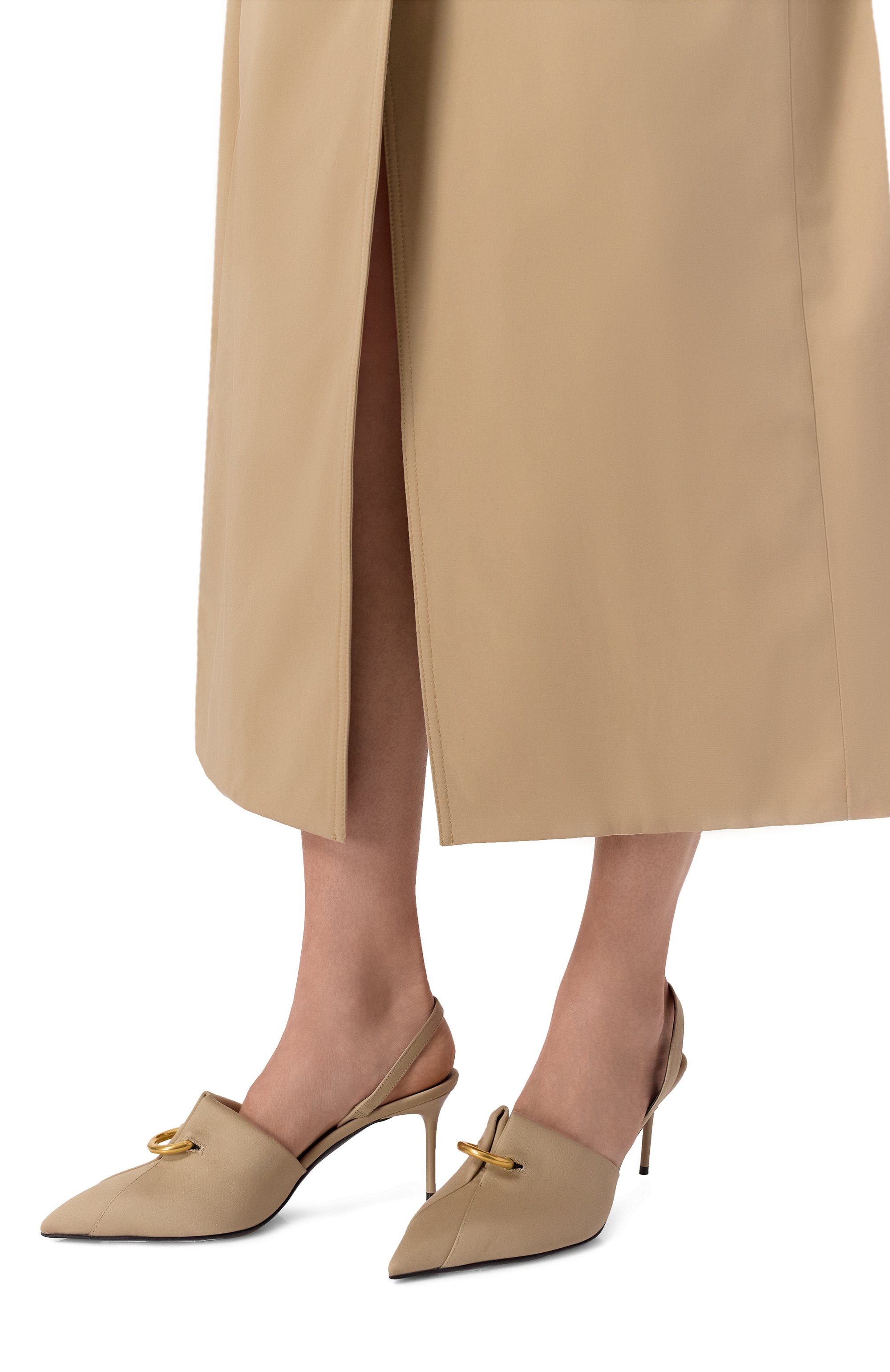 Текстильные туфли BALMAIN, арт. GN1UK190/TREN, фото 2