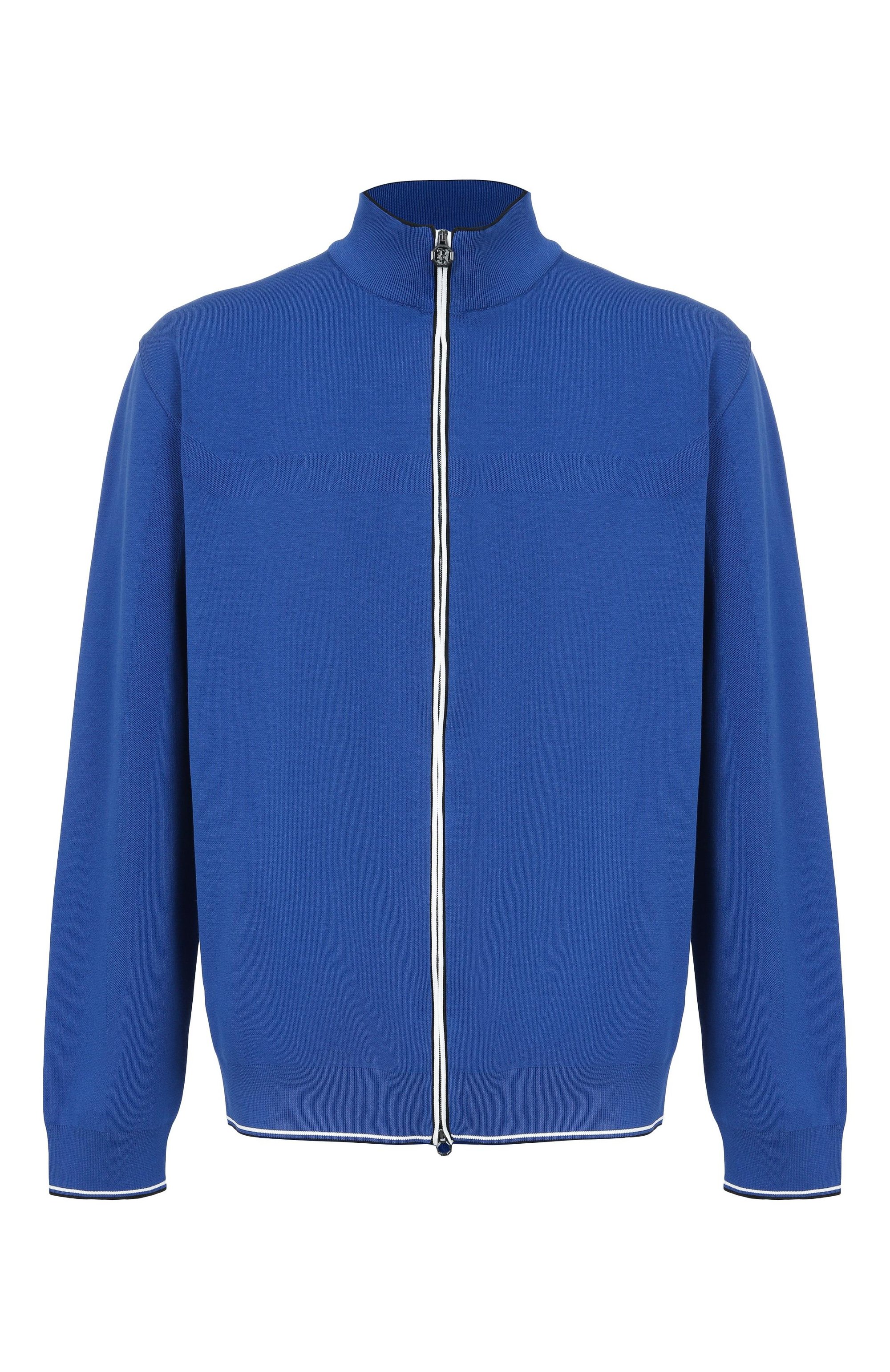 Хлопковый кардиган STEFANO RICCI синего цвета по цене 371500 руб., арт. K616447R31/F26114_001, фото 1 Хлопковый кардиган STEFANO RICCI, арт. K616447R31/F26114_001, фото 1