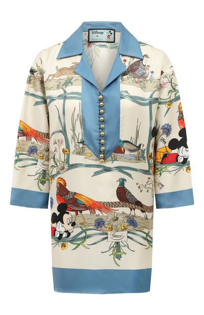 Шелков ая блузка disney x gucci GUCCI, арт. 596712 ZADOO, фото 1