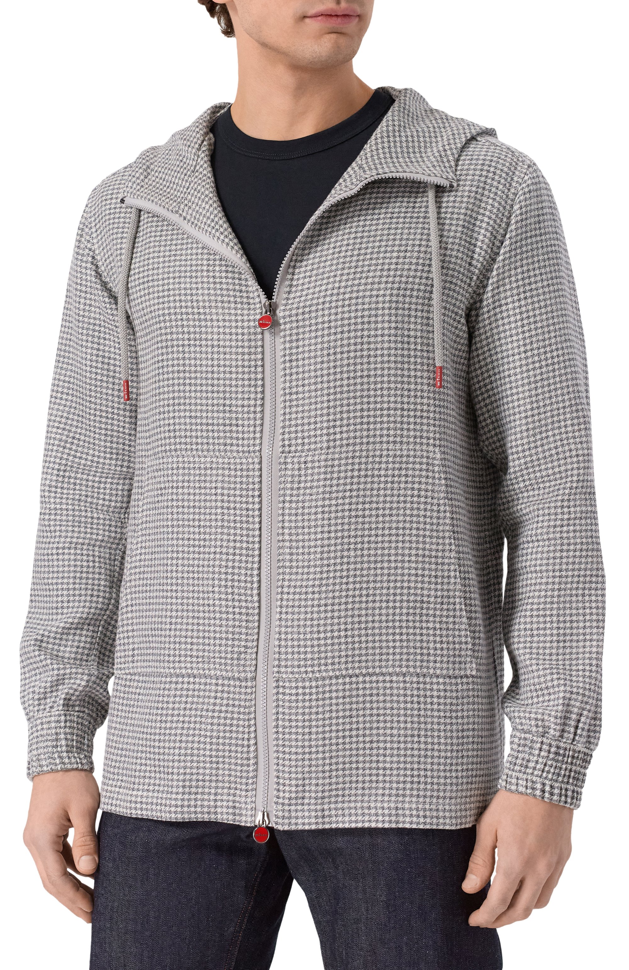 Рубашка изо льна и шелка KITON, арт. UMC010K0631G09, фото 3