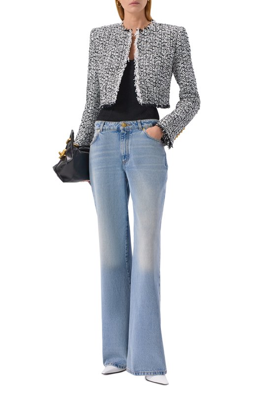 Жакет Balmain FF0SD227/XL35 Чёрно-белый  FF0SD227/XL35 Фото 2