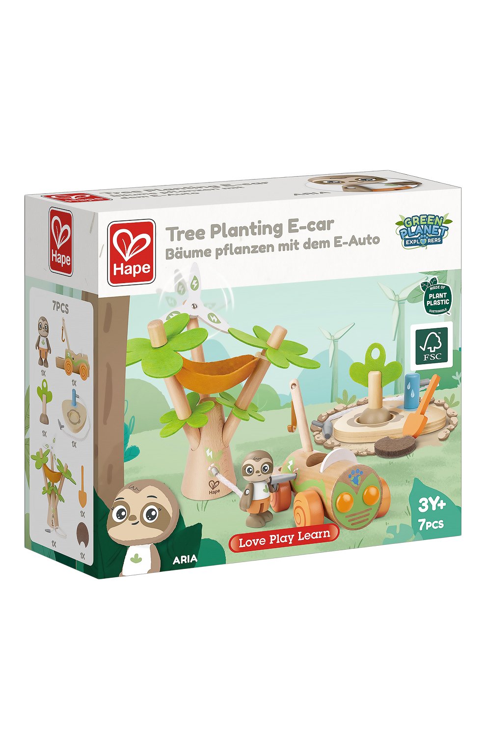 Игровой набор машинки и фигурки HAPE, арт. E3417_HP, фото 3