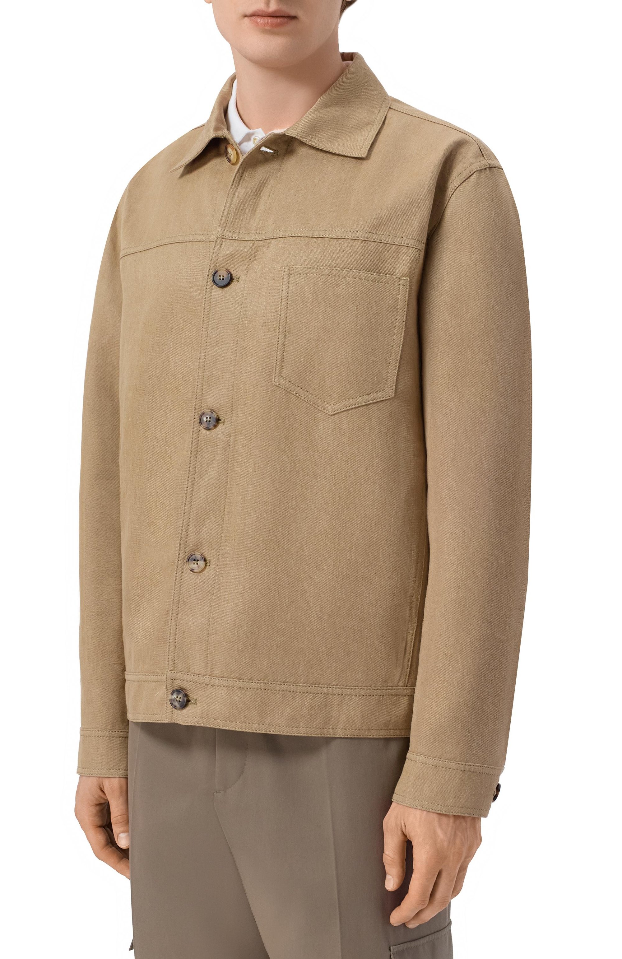 Льняная куртка MVST, арт. M26.2PM.J008/F102 LINEN DENIM,  фото 3