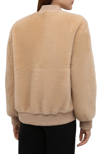 Бомбер из овчины LORO PIANA, арт. FAM1044, фото 4