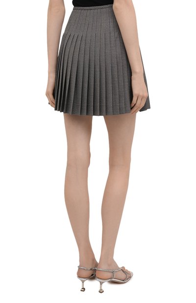 Шерстяная юбка MIU MIU, арт. MG1694-1ZRK-F0031, фото 4