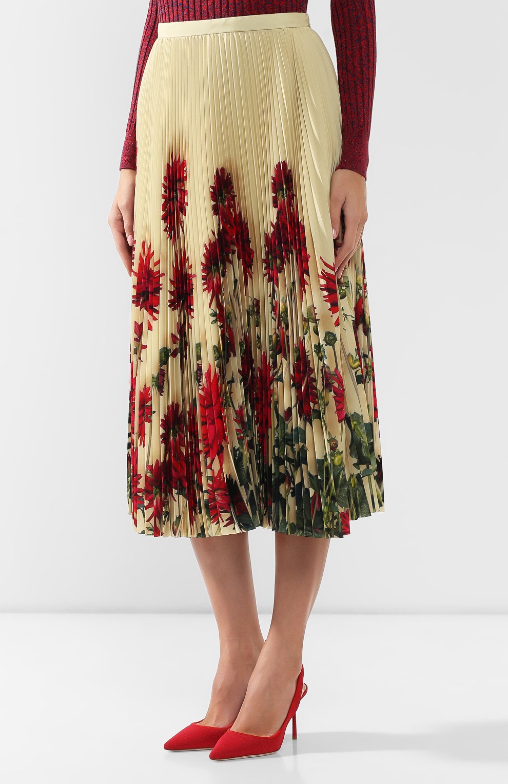 Плиссированная юбка DRIES VAN NOTEN, арт. 192-30833-8231, фото 3