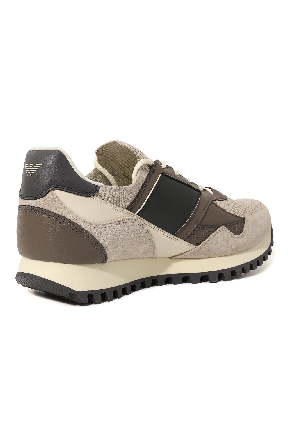 Комбинированные кроссовки EMPORIO ARMANI, арт. X4X616/XN632, фото 5