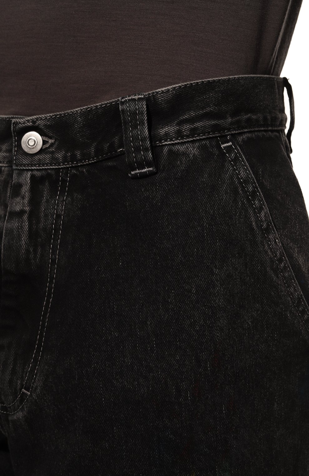 Джинсы MAISON MARGIELA черного цвета по цене 69700 руб., арт. S50LA0204/S30842, фото 5 Джинсы MAISON MARGIELA, арт. S50LA0204/S30842, фото 5