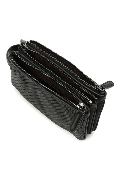 Кожаная борсетка ZEGNA, арт. C0976P-LHPTA, фото 4