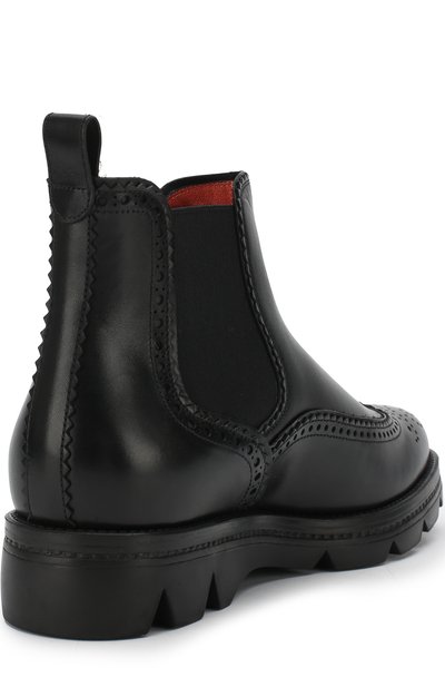 Кожаные челси SANTONI, арт. WTUD57557SM0CILKN01, фото 4