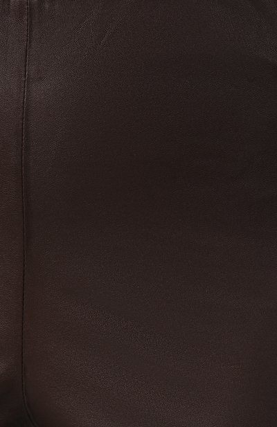 Кожаные легинсы BY MALENE BIRGER коричневого цвета по цене 93950 руб., арт. Q66175025/ELENAS00, фото 5 Кожаные легинсы BY MALENE BIRGER, арт. Q66175025/ELENAS00, фото 5