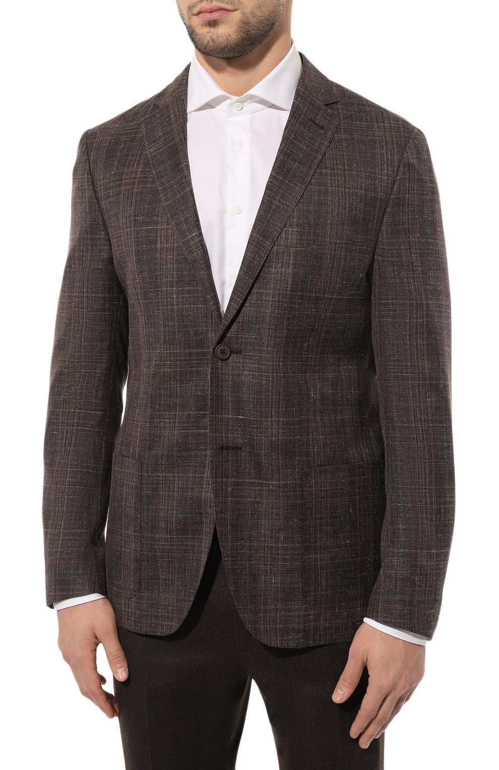 Пиджак из шерсти и шелка CORNELIANI, арт. 916002-3116245, фото 3