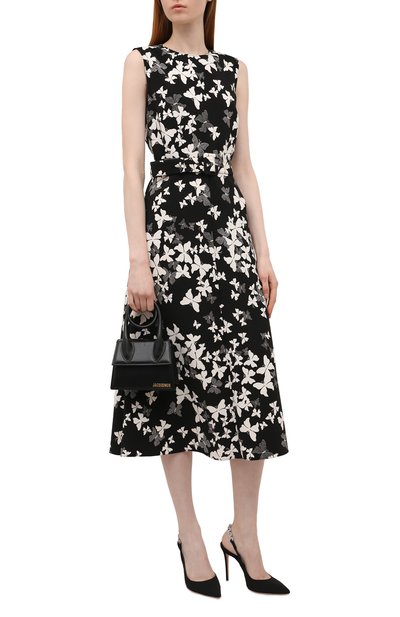 Платье REDVALENTINO черно-белого цвета по цене 73000 руб., арт. XR3VADP4/69W, фото 2 Платье REDVALENTINO, арт. XR3VADP4/69W, фото 2