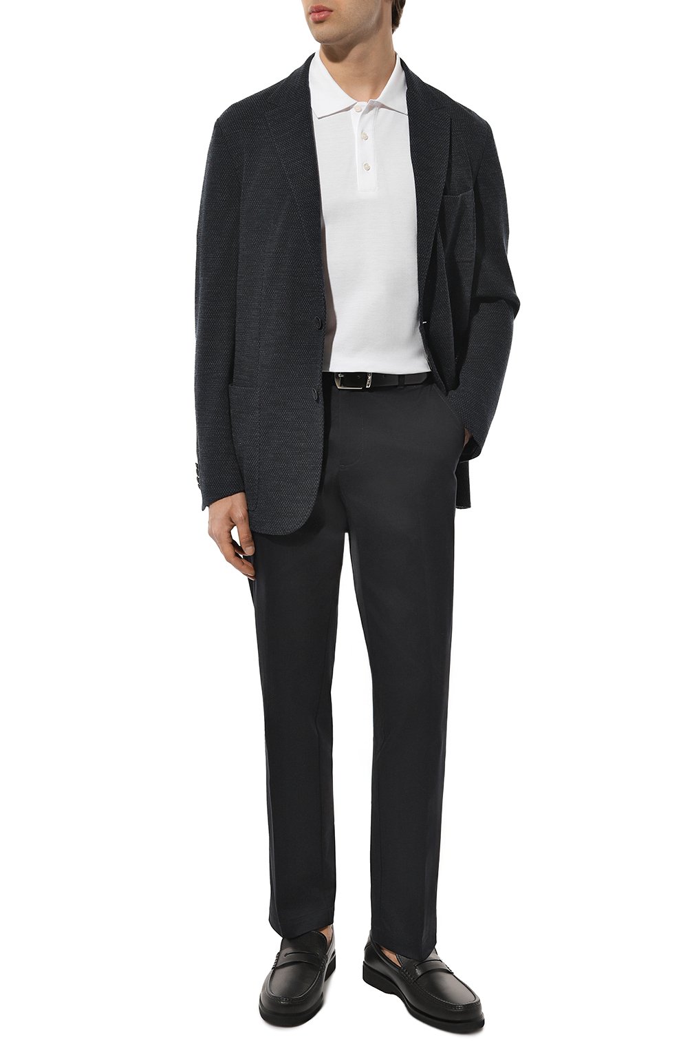 Хлопковое поло VERSACE, арт. 1008492/1A06071, фото 2