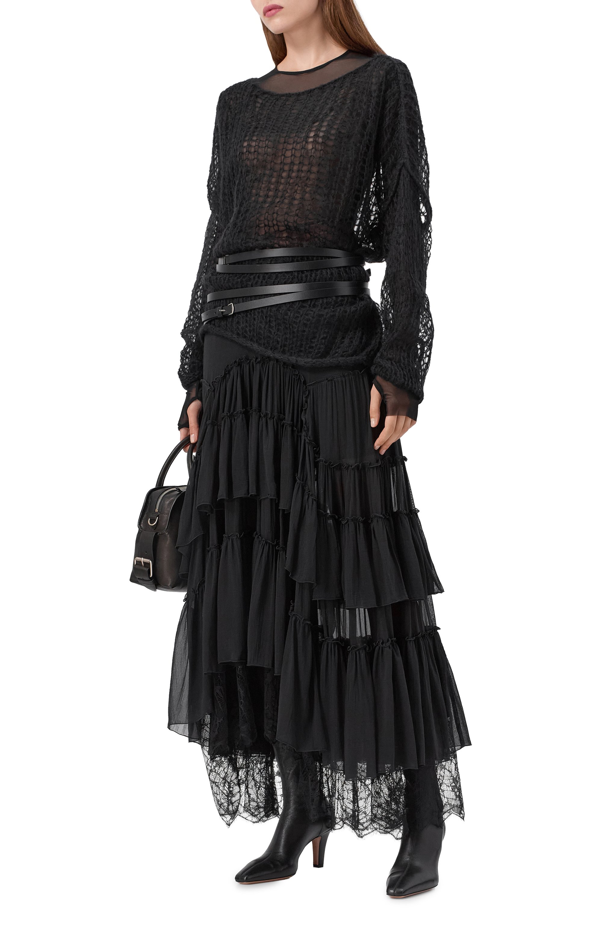 Шерстяной пуловер ISABEL BENENATO, арт. DK905F25, фото 2