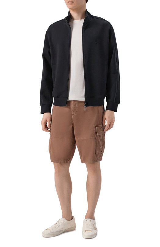 Хлопковые шорты Aeronautica Militare BE0288UCT04332 Коричневый  BE0288UCT04332 Фото 2