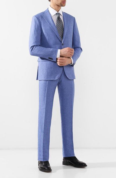 Костюм из смеси льна и шерсти CORNELIANI, арт. 837268-9114162/92 Q1, фото 1