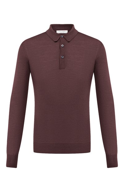 Мужская поло из шерсти и шелка GRAN SASSO, арт. 57132/13190