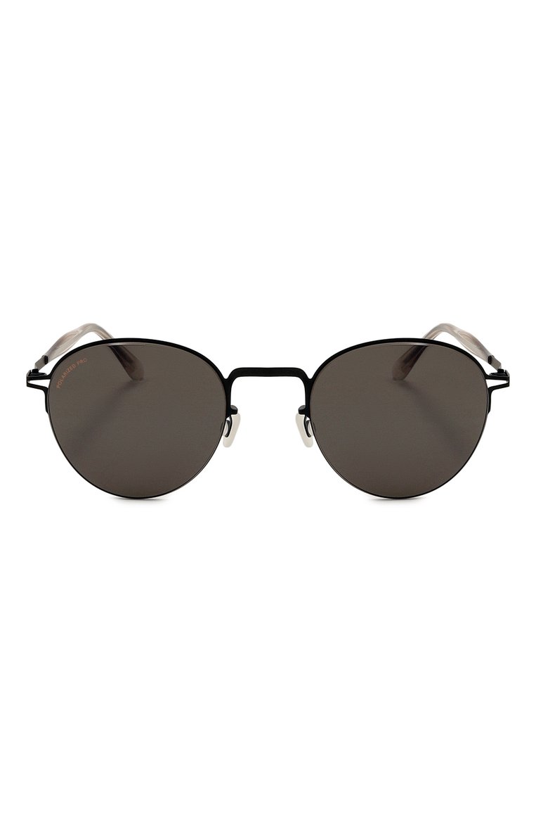 Женские солнцезащитные очки MYKITA черного цвета, арт. TATE/002 SUN | Фото 4 (Нос: Не проставлено; Региональные ограничения белый список (Axapta Mercury): Не проставлено; Кросс-КТ: С/з-унисекс; Тип очков: С/з; Материал: Металл; Оптика Гендер: оптика-унисекс; Очки форма: Круглые)