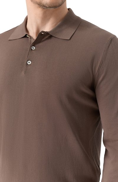 Хлопковое поло CANALI, арт. C0017/MK02459, фото 5