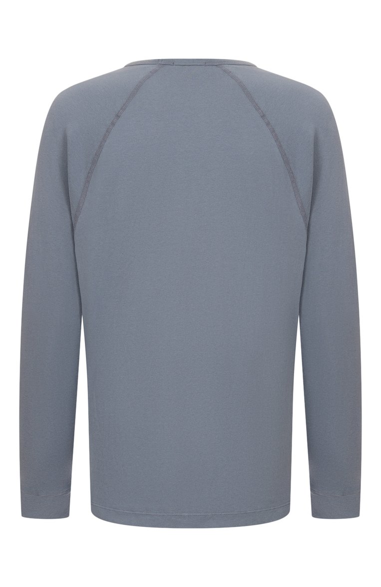 Хлопковый лонгслив JAMES PERSE, арт. MMU3382, фото 2