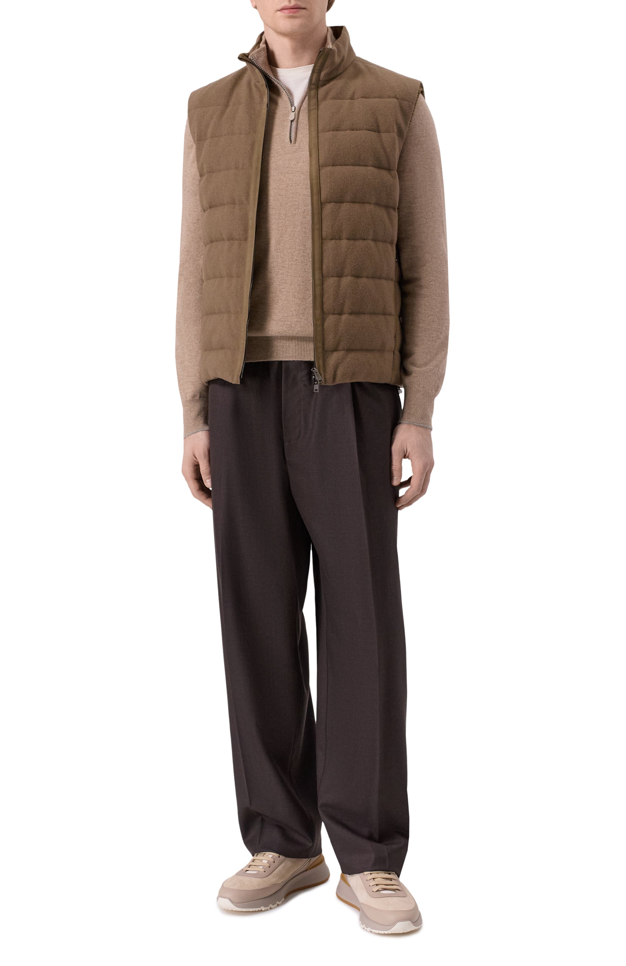 Шерстяные брюки ZILLI, арт. CPPT07M020740123U, фото 2