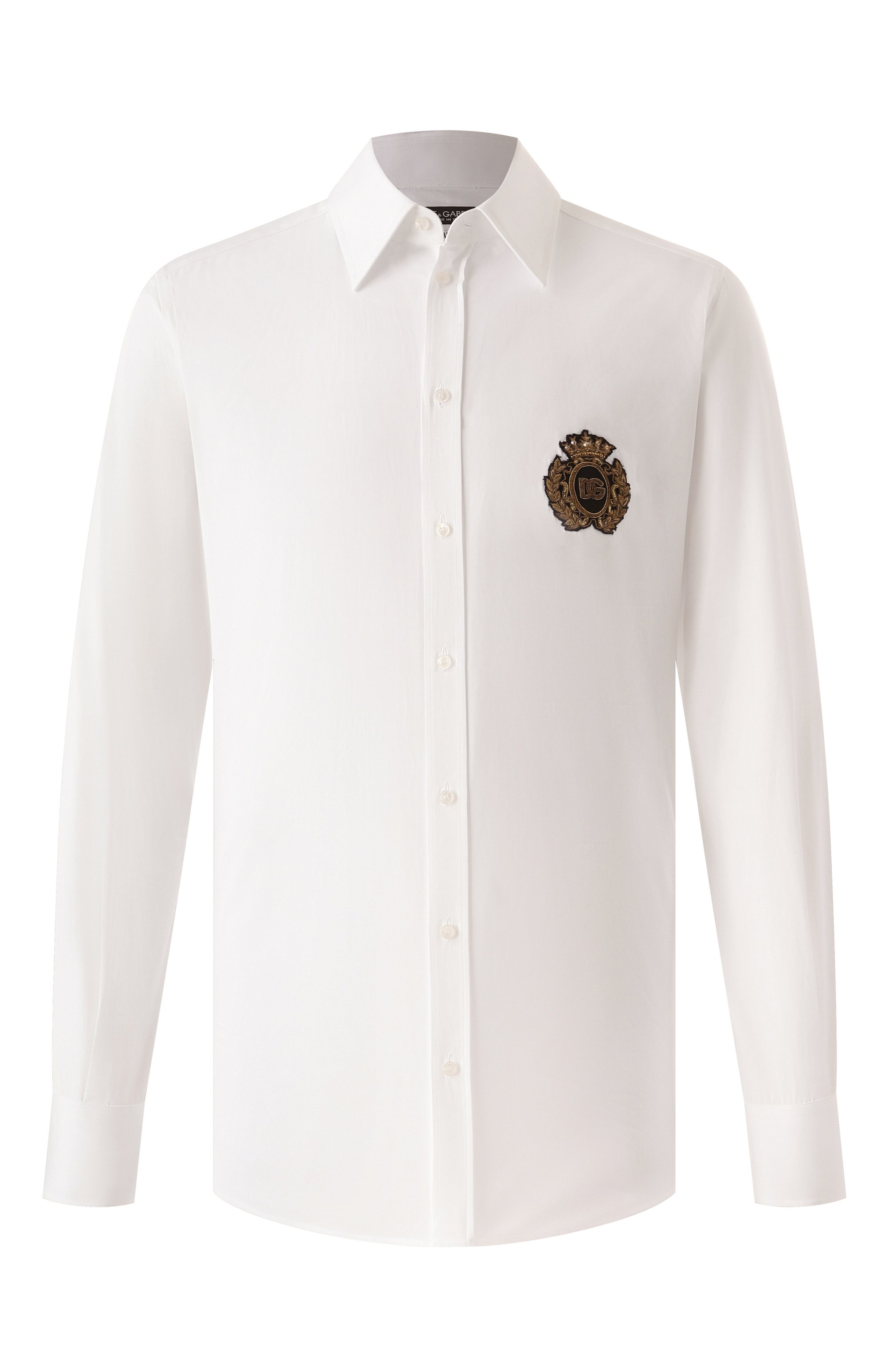 Хлопковая рубашка DOLCE & GABBANA, арт. G5ML1Z/GI757, фото 1