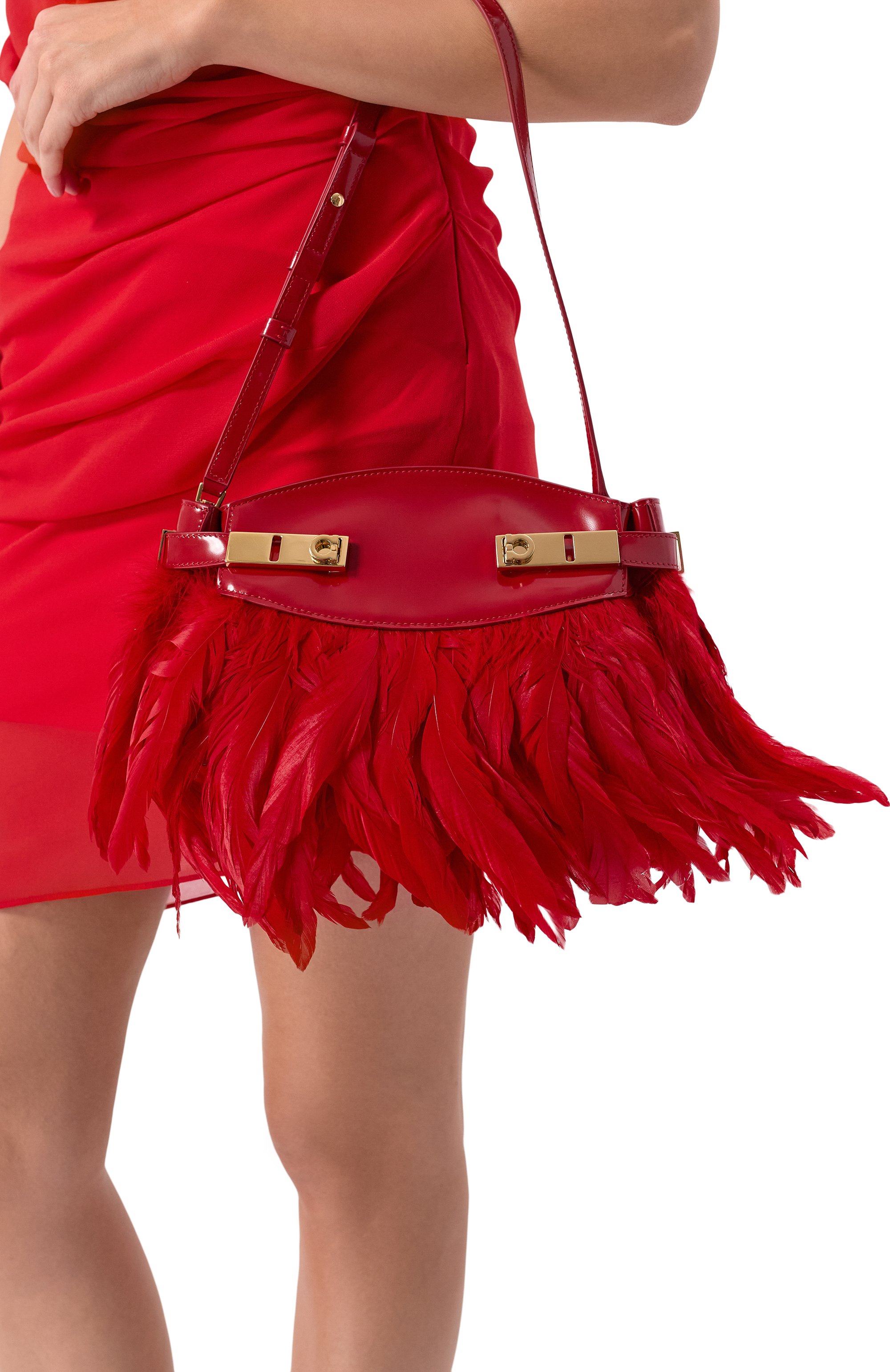Сумка hug soft xs FERRAGAMO, арт. 219842/787959, фото 2