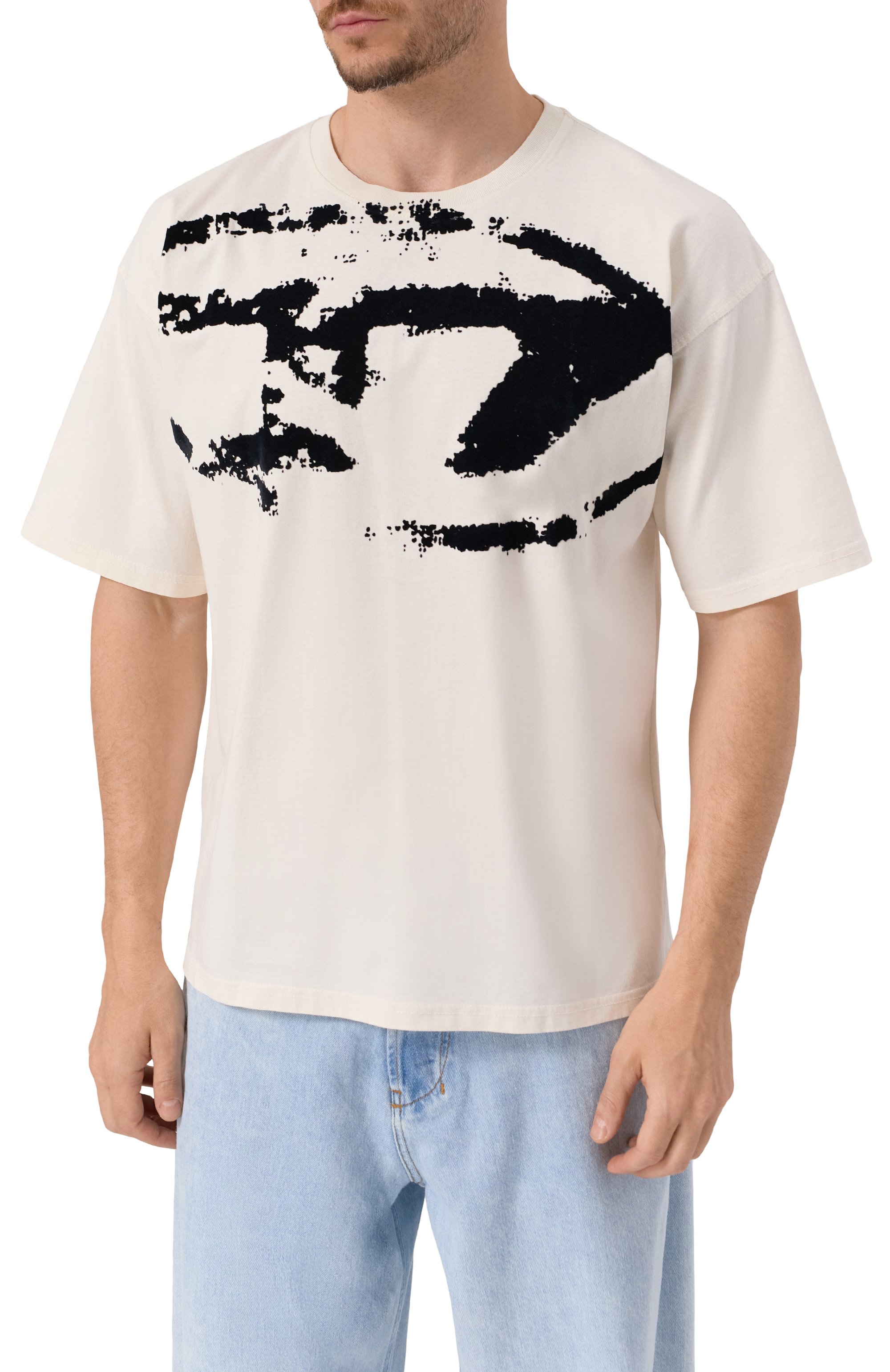 Хлопковая футболка DIESEL, арт. A13049/0DQAU, фото 3