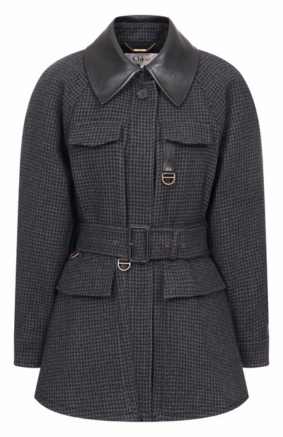 Женское шерстяное полупальто CHLOÉ, арт. CH25WVE17174