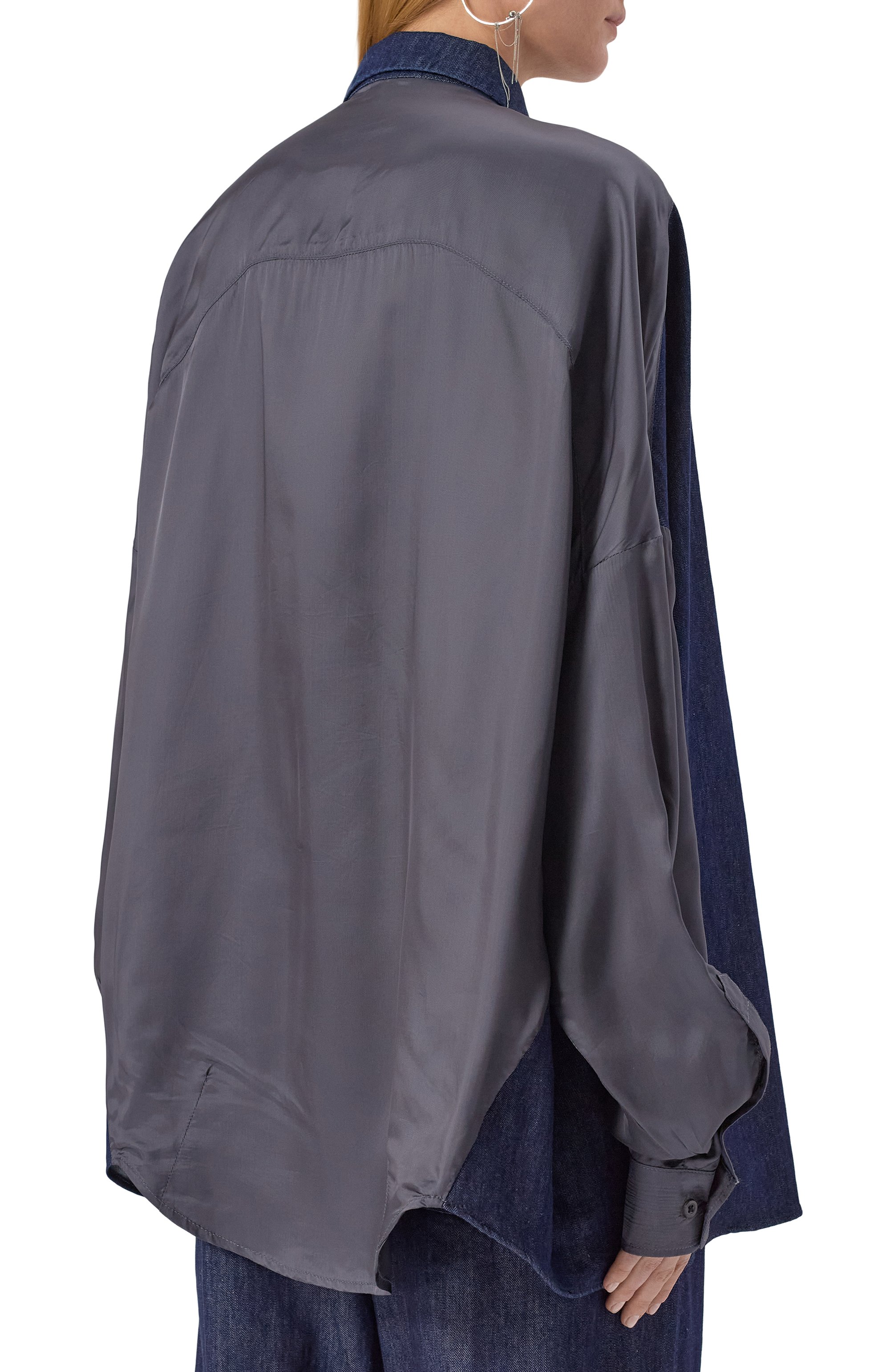 Джинсовая рубашка DRIES VAN NOTEN, арт. 251-010728-1553, фото 4