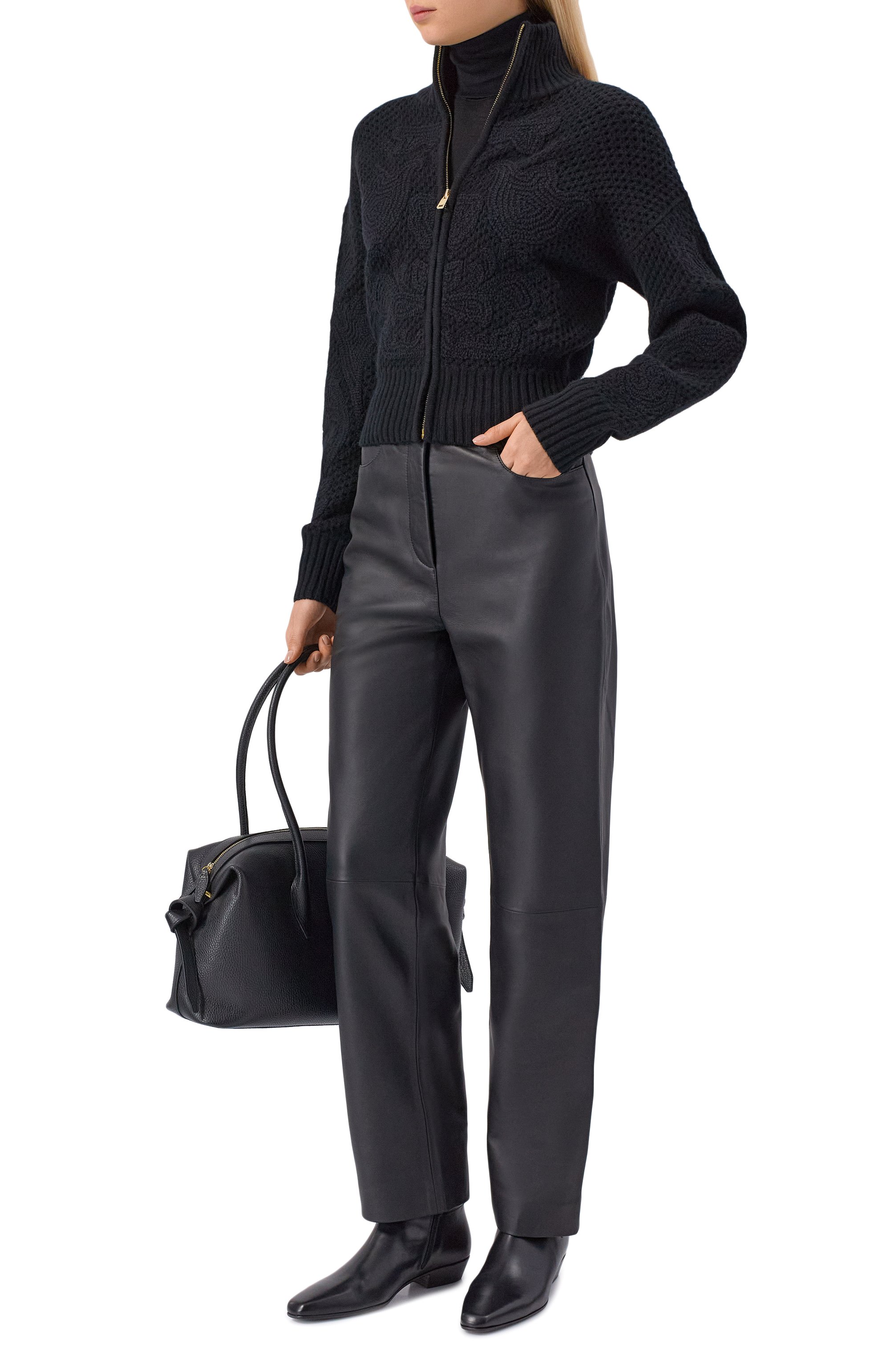 Кардиган из шерсти и кашемира ХОХЛОМА Х АЛЕНА АХМАДУЛЛИНА, арт. WKT1114, фото 2