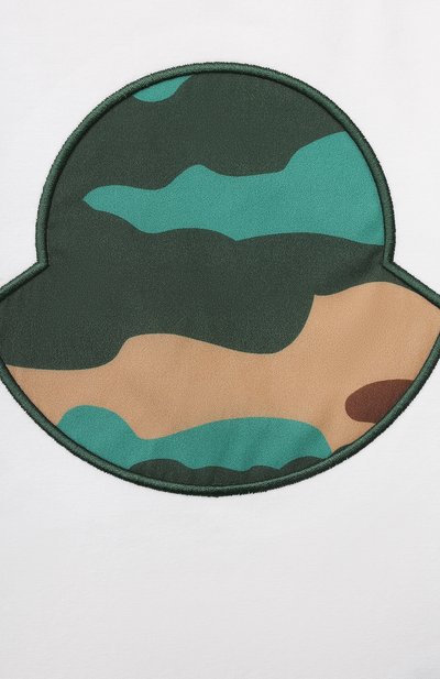 Хлопковая футболка MONCLER, арт. G1-951-8C734-20-8790N, фото 3