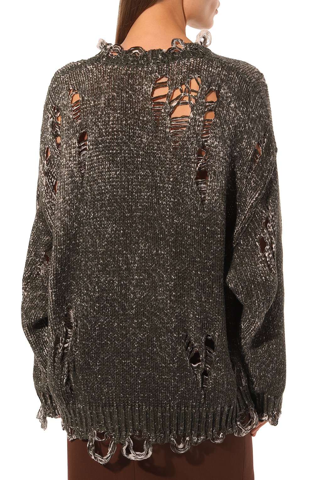 Хлопковый пуловер R13, арт. R13WY089-Y071B, фото 4